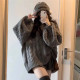 Harajuku Oversized Knitted Loose Sweaters For Women's