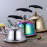 Colorful Style ABS Handle Induction Whistle Kettle