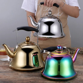 Colorful Style ABS Handle Induction Whistle Kettle