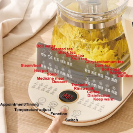 Multifunctional Glass Electric Kettle 