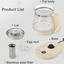 Multifunctional Glass Electric Kettle 
