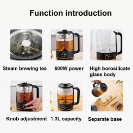 Glass Steam Automatic Warm Electric
