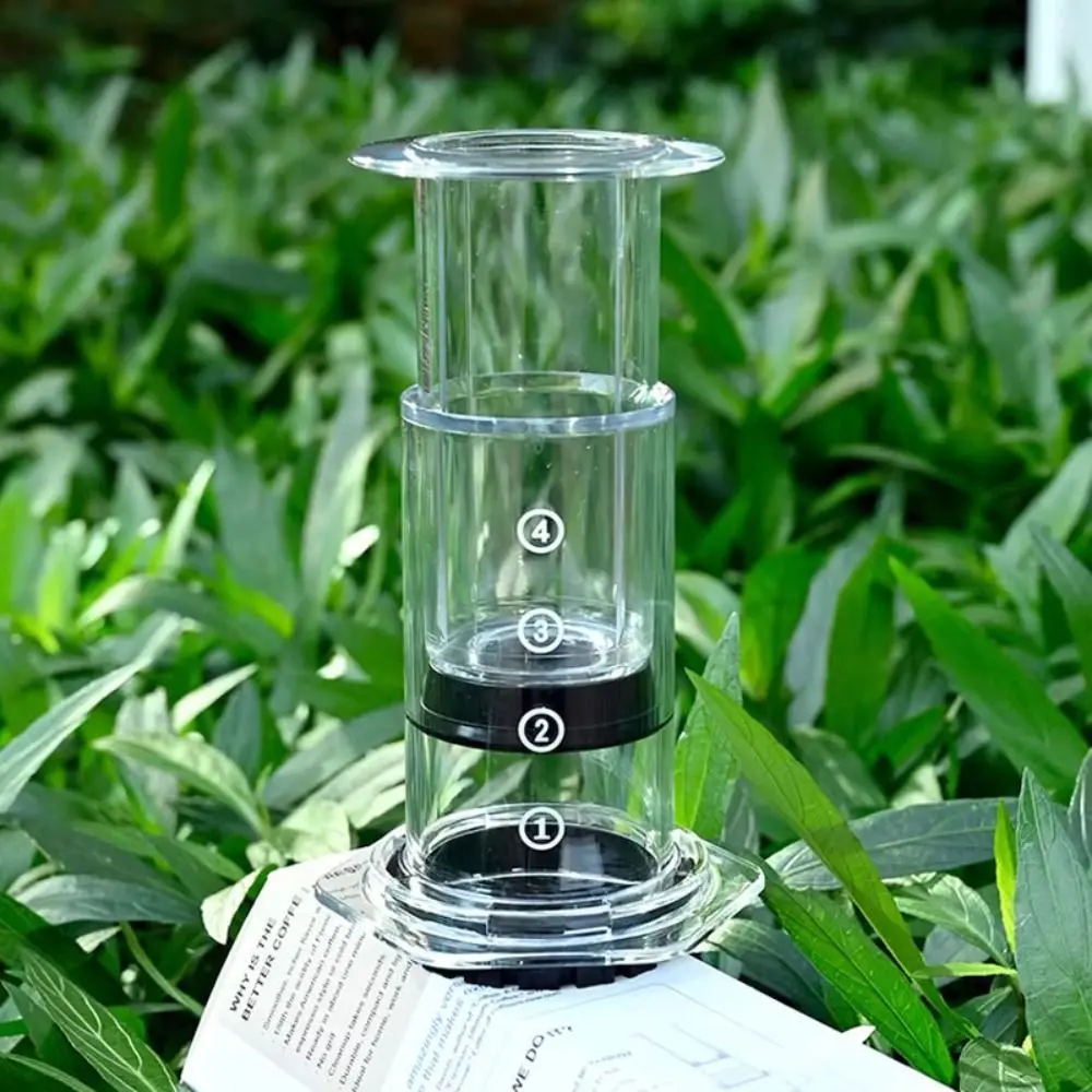 Portable Anti-slip Transparent Hand Pour Kettle 