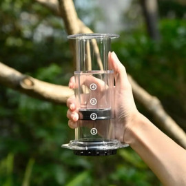 Portable Anti-slip Transparent Hand Pour Kettle 