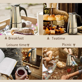 Espresso Moka Pot Coffee Machine 
