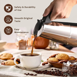 Espresso Moka Pot Coffee Machine 