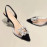 Banquet Comfortable Crystal Pointed Toe Women's Shoes