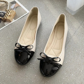 Ballerina Slip-on Bow-knot Shoes For Women's
