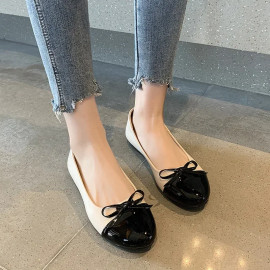 Ballerina Slip-on Bow-knot Shoes For Women's