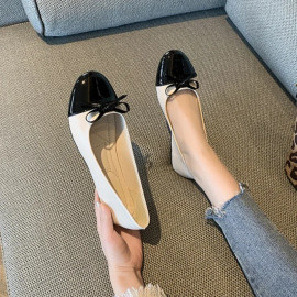 Ballerina Slip-on Bow-knot Shoes For Women's