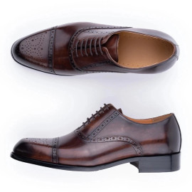 Classic Brogue Shoes For Men's