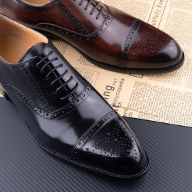Classic Brogue Shoes For Men's 