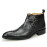 Snake Printed Ankle Shoes For Men's