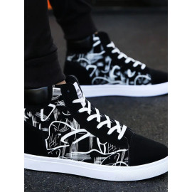 High Top Canvas Shoes for Men's 