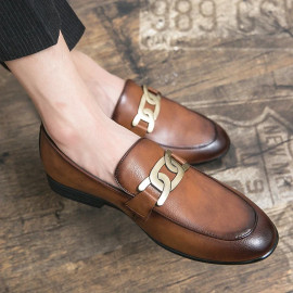 Tassel Leather Oxfords Shoes For Men's