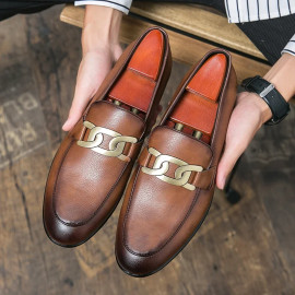 Tassel Leather Oxfords Shoes For Men's 