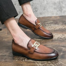 Tassel Leather Oxfords Shoes For Men's 