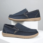 Breathable Canvas Vulcanized Shoes For Men's