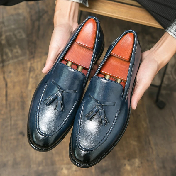 Casual Lazy Tassel Shoes For Men's
