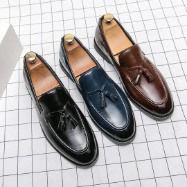 Casual Lazy Tassel Shoes For Men's