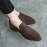 Italian Luxury Designer Suede Shoes For Men's