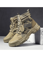 Camouflage Anti-slip Hiking Boots For Men's 