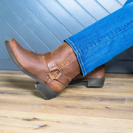 Cowboy Vintage Knight Shoes For Men's