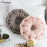 REGINA DIY Chunky Yarn Hand Knot Car Seat Cushion White Bed Throw Pillow Cute Home Decorative Doughnut Sofa Chair Back Cushions