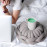 REGINA DIY Chunky Yarn Hand Knot Car Seat Cushion White Bed Throw Pillow Cute Home Decorative Doughnut Sofa Chair Back Cushions