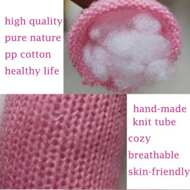 Regina Cotton DIY Hand Knot Back Cushion Cozy Car Lumbar Pillow Home Decorative Sofa Seat Cushion Soft Office Hand Rest Pillow