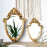Vintage Mirror Exquisite Makeup Mirror Bathroom Hanging Mirror Gifts For Woman Lady Decorative Mirror Home Decoration Supplies