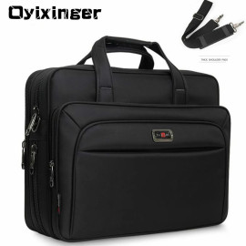 Large Capacity Men Single Shoulder Bag 14" 15" 16 Inches Travel Bag Men's casual fashion Handbags Business Briefcase Laptop Bag