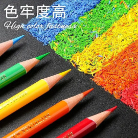 Brutfuner High Quality Oily Coloured Pencils Set - Oil HB Drawing For School Students