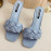 Weave Designer Women Slipper Shoes