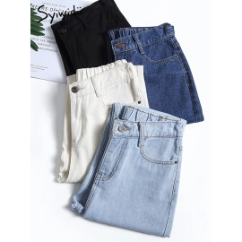 Women Elastic Denim Jeans