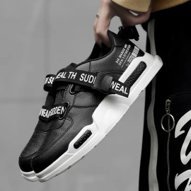 Men's High Top Leather Sneakers