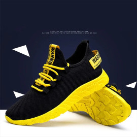 New Mesh Men Sneakers - Casual Lace-up Sneakers
