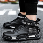 Trendy Men's High Top Casual Sneakers