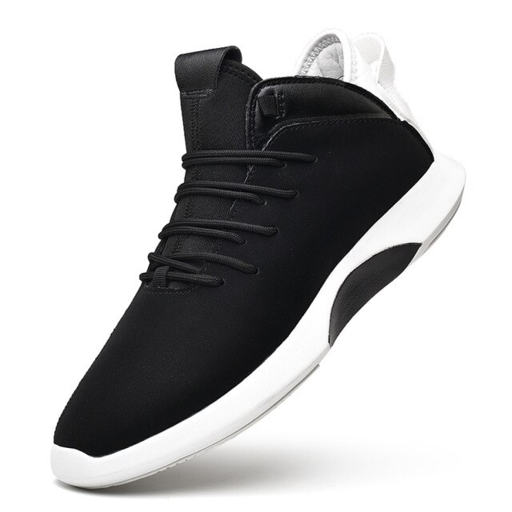 Misalwa Spring / Winter Casual PU Leather Men Sneakers Grey Black White Cushion Comfortable Man Footwear Young Men Leisure Shoes