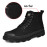 Warm Winter Men Boots -  Genuine Leather Rubber Ankle Boots