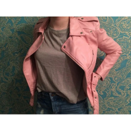 New Arrival 2020 brand Winter Autumn Motorcycle leather jackets yellow leather jacket women leather coat  slim PU jacket Leather