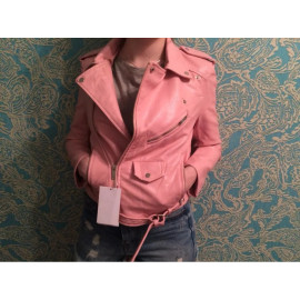 New Arrival 2020 brand Winter Autumn Motorcycle leather jackets yellow leather jacket women leather coat  slim PU jacket Leather