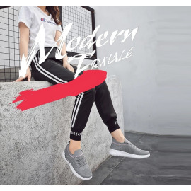 Moipheng Flats Women Sneakers Shoes 2020 Spring Sock Sneakers Women Summer Lace Up Flats Women Plus Size Walking Tenis Feminino