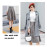 Japanese Style Vintage Plaid Long Skirt For Women