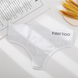 Fashion Cotton G-string Letter Patern Thong Hight-Waist Women's Panties Sexy Thong Comfortable Underwear Female Cotton Underwear