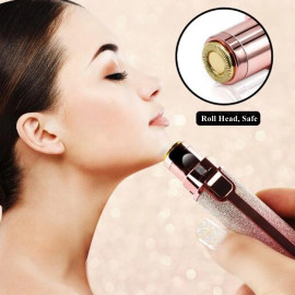 Starry Electric Eyebrow Trimmer Epilator Razor For Lady Face Nose Lip Hair Removal Eyebrow Trimmer Shaver Lipstick Size Portable