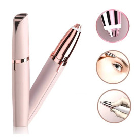 Mini Electric Eyebrow Trimmer Makeup Painless Eye Brow Epilator for Women  Shaver Razors Portable Facial Hair Remover Mini Electric Eyebrow Trimmer Makeup Painless Eye Brow Epilator for Women  Shaver Razors Portable Facial Hair Remover