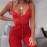 Yimunancy 8 Colors Mesh Sheer Lace Bodysuit V Neck Sexy Bodysuit Women 2019 Teddies Catsuits Fashion Body Mujer Party Clubwear