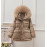 New Hooded Fur Collar Coat - Thicken Warm Feather Clothing Female Parka Overcoat