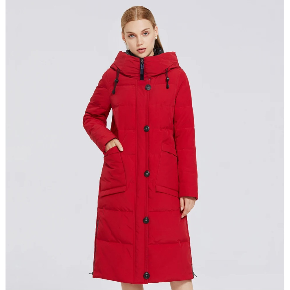 MIEGOFCE New Women's WinterCotton Jacket - Medium Long Bio Fleece Filler Windproof For Women